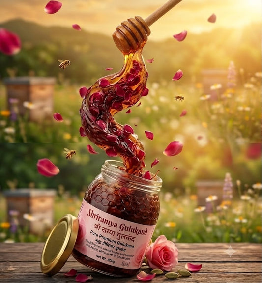Shri Ramya Premium Gulkand with Honey (100% Natural)