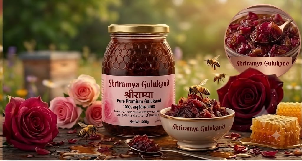 Shri Ramya Premium Gulkand with Honey (100% Natural)