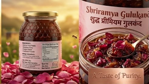 Shri Ramya Premium Gulkand with Honey (100% Natural)