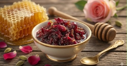 Shri Ramya Premium Gulkand with Honey (100% Natural)
