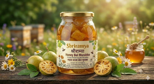 Shriramya Premium Honey Bel Murabba (100% Natural & Sugar Free)